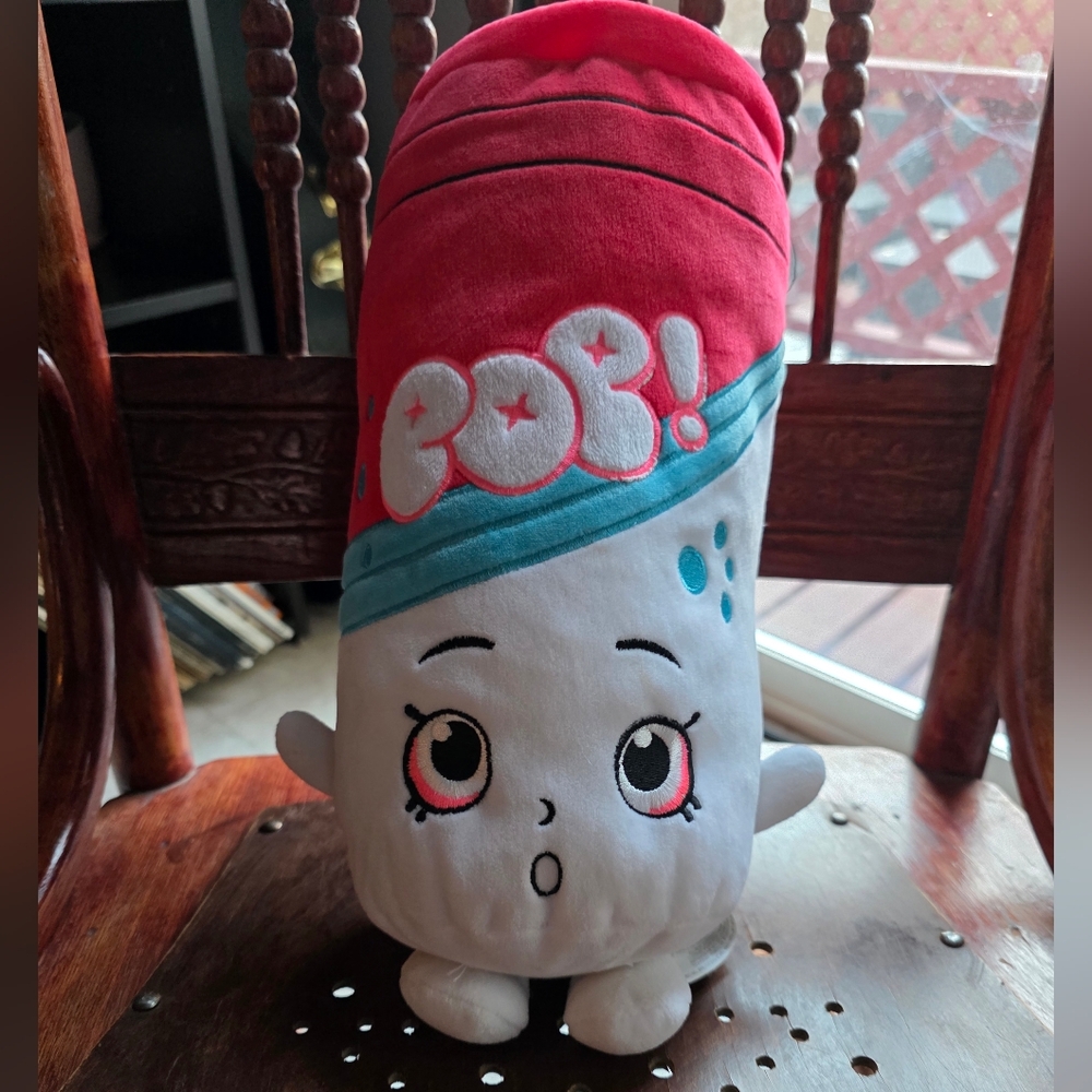 POP! Shopkins Plush Pillow - Cute Pink & Teal Character